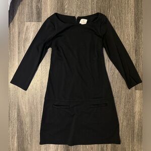 JB by Julie Brown Black mid sleeve dress in size P